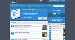 Desktop Screenshot of listoid.com